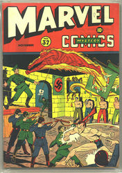 Marvel Mystery Comics #37 (1939 - 1949) Comic Book Value