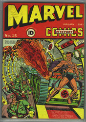 Marvel Mystery Comics #15 (1939 - 1949) Comic Book Value