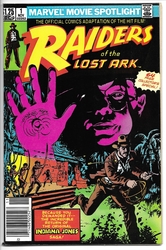 Marvel Movie Spotlight Featuring Raiders of The Lost Ark #1 (1982 - 1982) Comic Book Value