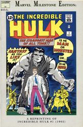Marvel Milestone Edition #Incredible Hulk 1 (1991 - 1999) Comic Book Value