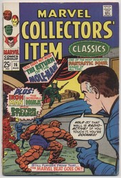 Marvel Collectors' Item Classics #16 (1965 - 1969) Comic Book Value