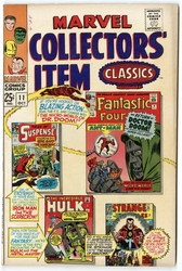Marvel Collectors' Item Classics #11 (1965 - 1969) Comic Book Value