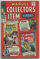 Marvel Collectors' Item Classics #10 (1965 - 1969) Comic Book Value