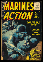 Marines in Action #8 (1955 - 1957) Comic Book Value