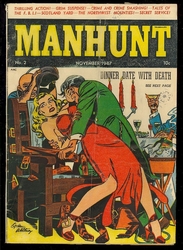Manhunt! #2 (1947 - 1953) Comic Book Value
