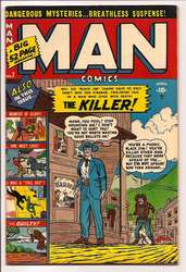 Man Comics #7 (1949 - 1953) Comic Book Value