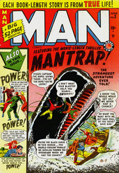 Man Comics #3 (1949 - 1953) Comic Book Value