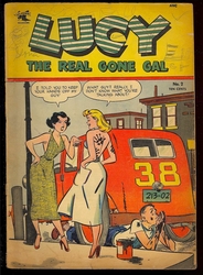 Lucy, The Real Gone Gal #2 (1953 - 1953) Comic Book Value