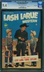Lash Larue Western #17 (1949 - 1961) Comic Book Value