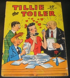 Large Feature Comic, Series I #30 Tillie the Toiler (1939 - 1942) Comic Book Value