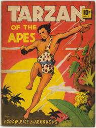 Large Feature Comic, Series I #5 Tarzan of the Apes (1939 - 1942) Comic Book Value