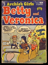 Archie's Girls, Betty and Veronica #3 (1950 - 1987) Comic Book Value