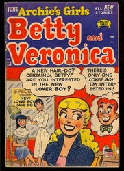 Archie's Girls, Betty and Veronica #13 (1950 - 1987) Comic Book Value