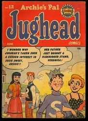 Archie's Pal, Jughead #12 (1949 - 1965) Comic Book Value