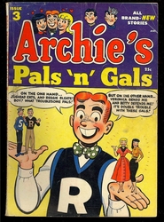 Archie's Pals 'N' Gals #3 (1952 - 1991) Comic Book Value