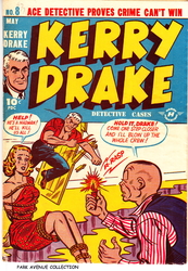 Kerry Drake Detective Cases #8 (1944 - 1952) Comic Book Value
