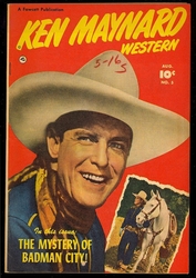 Ken Maynard Western #5 (1950 - 1952) Comic Book Value