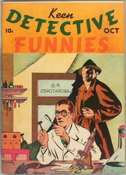 Keen Detective Funnies #V1 #10 (1938 - 1940) Comic Book Value