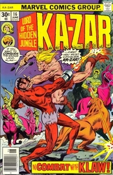 Ka-Zar #16 (1974 - 1977) Comic Book Value