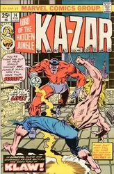 Ka-Zar #14 (1974 - 1977) Comic Book Value