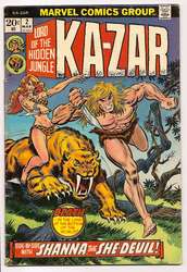 Ka-Zar #2 (1974 - 1977) Comic Book Value