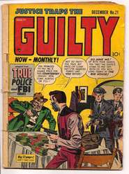 Justice Traps the Guilty #21 (1947 - 1958) Comic Book Value