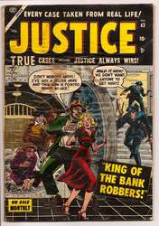 Justice Comics #43 (1947 - 1955) Comic Book Value