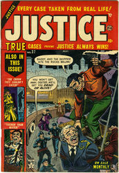 Justice Comics #37 (1947 - 1955) Comic Book Value