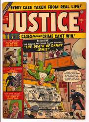 Justice Comics #25 (1947 - 1955) Comic Book Value