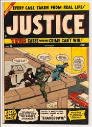 Justice Comics #17 (1947 - 1955) Comic Book Value