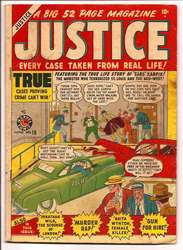 Justice Comics #16 (1947 - 1955) Comic Book Value