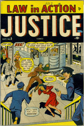Justice Comics #5 (1947 - 1955) Comic Book Value