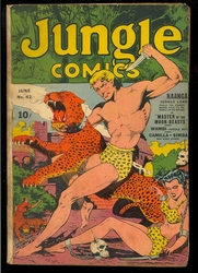 Jungle Comics #42 (1940 - 1954) Comic Book Value