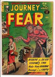 Journey Into Fear #17 (1951 - 1954) Comic Book Value