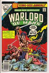 John Carter, Warlord of Mars #Annual 1 (1977 - 1979) Comic Book Value