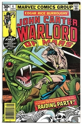 John Carter, Warlord of Mars #4 (1977 - 1979) Comic Book Value