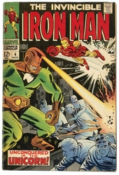 Iron Man #4 (1968 - 1996) Comic Book Value
