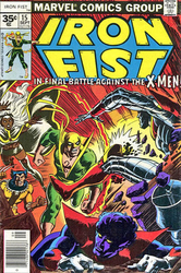 Iron Fist #15 35 Cent Variant (1975 - 1977) Comic Book Value