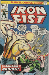 Iron Fist #4 30 Cent Variant (1975 - 1977) Comic Book Value