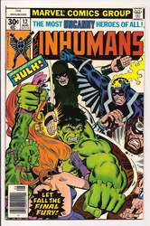 Inhumans, The #12 (1975 - 1977) Comic Book Value