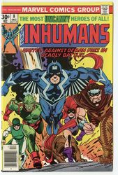 Inhumans, The #8 (1975 - 1977) Comic Book Value