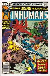 Inhumans, The #6 (1975 - 1977) Comic Book Value