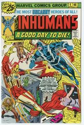 Inhumans, The #4 (1975 - 1977) Comic Book Value