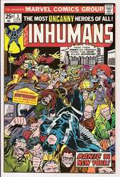 Inhumans, The #3 (1975 - 1977) Comic Book Value