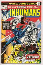 Inhumans, The #2 (1975 - 1977) Comic Book Value