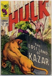 Incredible Hulk, The #109 (1962 - 1999) Comic Book Value