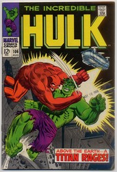 Incredible Hulk, The #106 (1962 - 1999) Comic Book Value