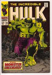 Incredible Hulk, The #105 (1962 - 1999) Comic Book Value