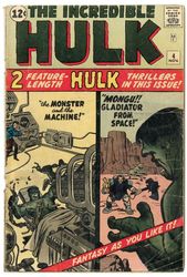 Incredible Hulk, The #4 (1962 - 1999) Comic Book Value