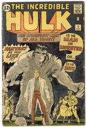 Incredible Hulk, The #1 (1962 - 1999) Comic Book Value